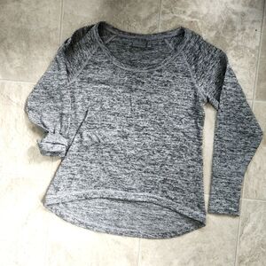 Athleta No Sweatin' It Sharkbite Long Sleeve - Size Medium